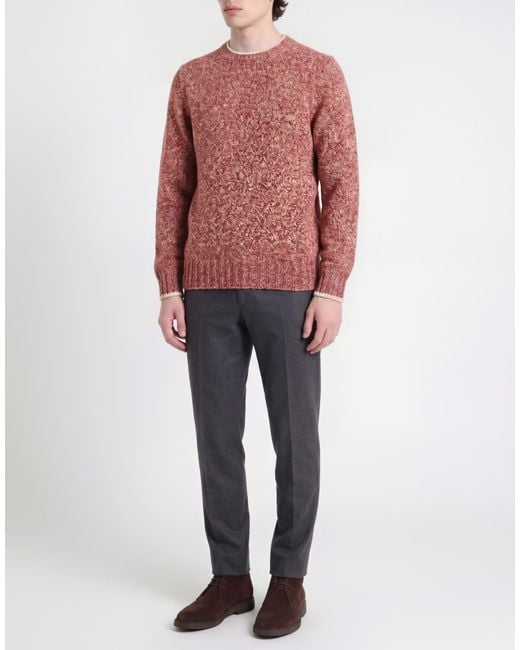 Pullover Gran Sasso de hombre de color Red