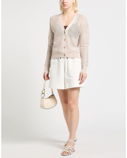 Brunello Cucinelli White Shorts & Bermuda Shorts