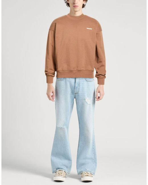 Barrow Brown Sweatshirt Cotton for men