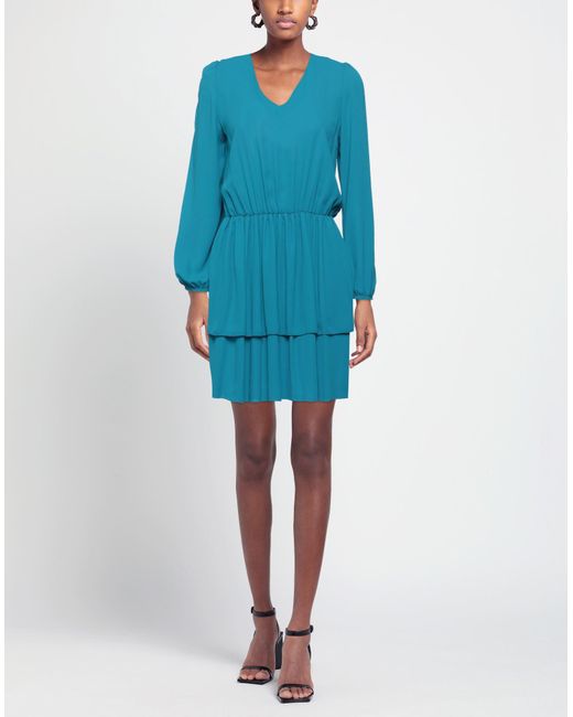 Biancoghiaccio Blue Mini-Kleid