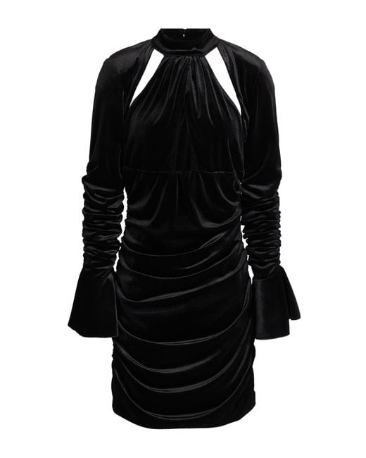 ACTUALEE Black Mini-Kleid