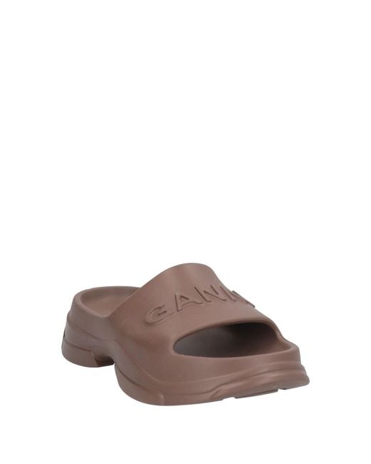 Ganni Brown Sandals