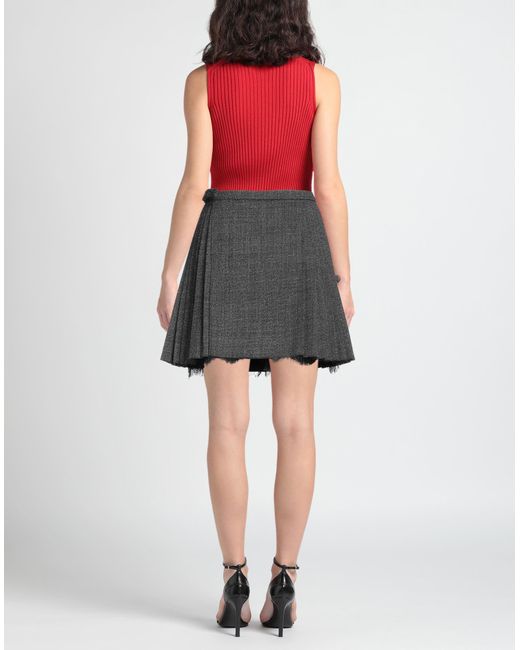 Dior Gray Mini Skirt