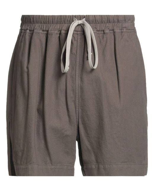 Rick Owens Gray Shorts & Bermuda Shorts for men