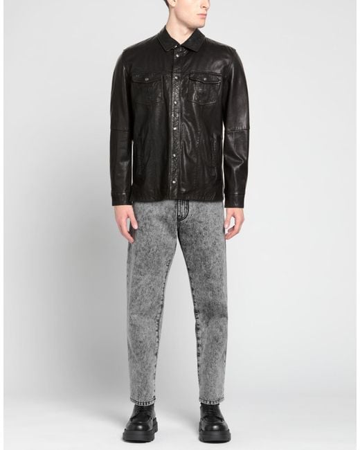 GMS-75 Black Jacket Lambskin for men