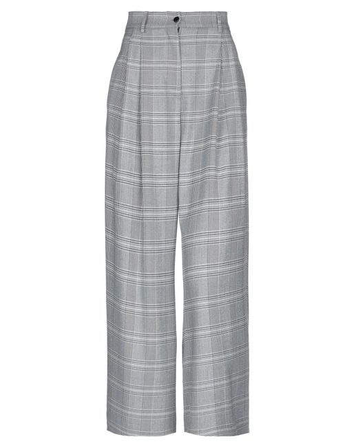 Nora Barth Gray Pants Polyester, Viscose, Elastane