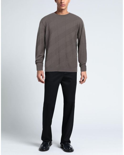 Pullover Giorgio Armani pour homme en coloris Gray
