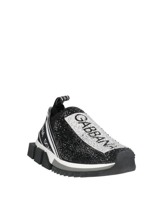 Dolce & Gabbana White Sneakers Textile Fibers for men