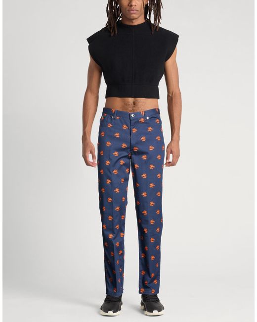 Kris Van Assche Blue Trouser for men
