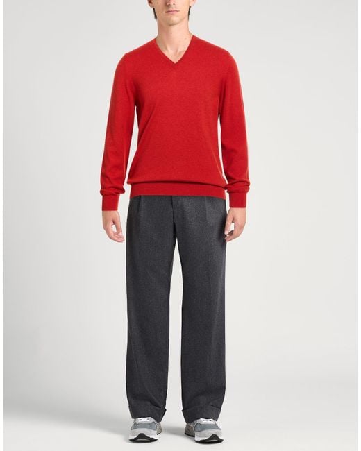 Gran Sasso Red Sweaters for men
