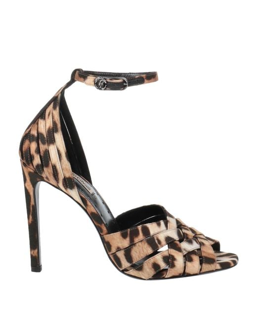 Roberto Cavalli Metallic Sandals