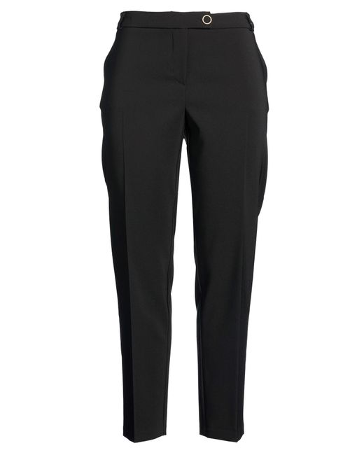 Rinascimento Black Pants Polyester, Elastane