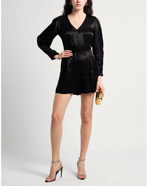 ARMANI EXCHANGE Black Playsuit Viscose
