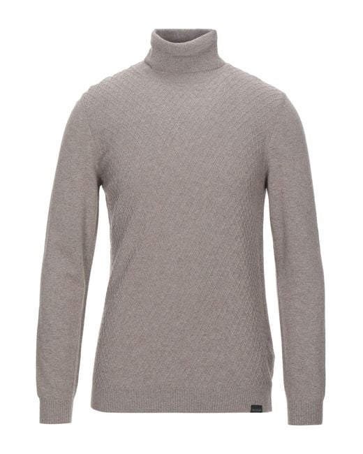 Brooksfield Gray Turtleneck for men