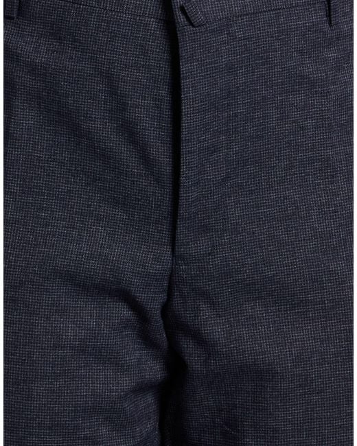 Hackett Blue Slate Suit Linen, Polyester, Elastane for men