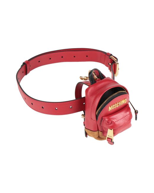 Moschino Red Couture -- Belt Bag Leather