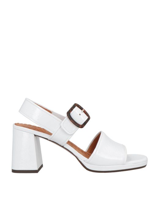 Chie Mihara White Sandals