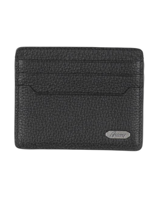 Brioni Black Document Holder for men