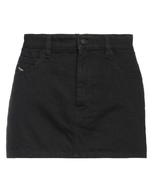 DIESEL Black Mini Skirt