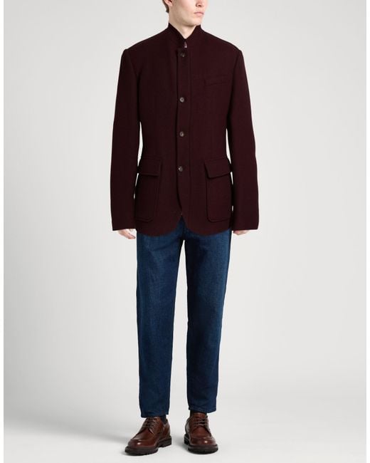 Eleventy Purple Jacket for men