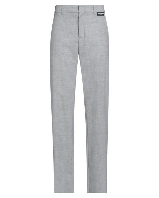 Vetements Gray Trouser for men