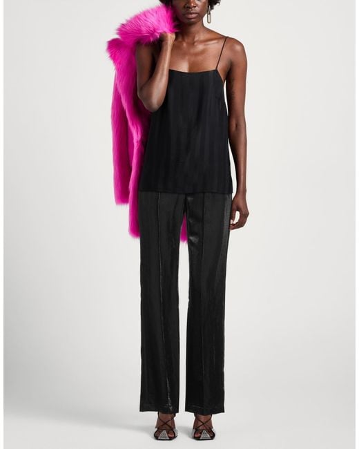 Dondup Black Pants Virgin Wool, Polyamide