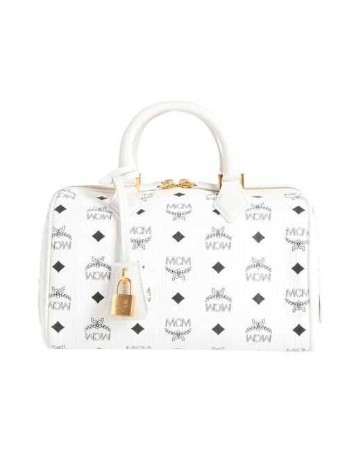 MCM White Handbag