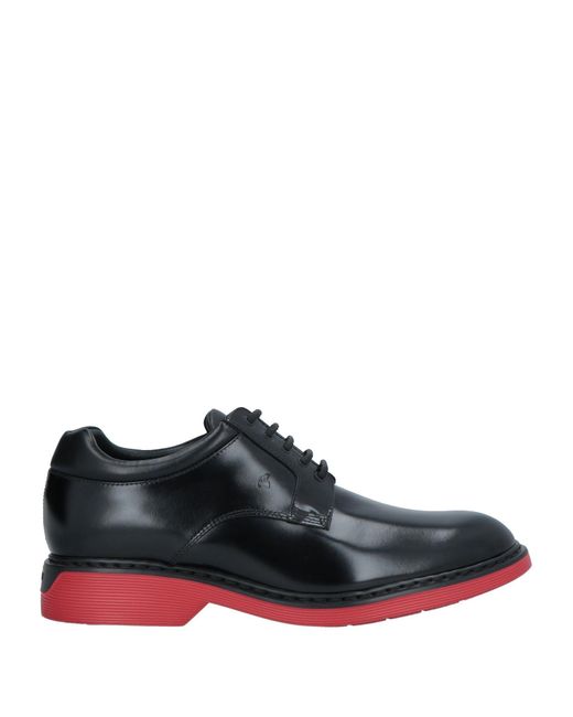 Hogan Black Lace-up Shoes for men