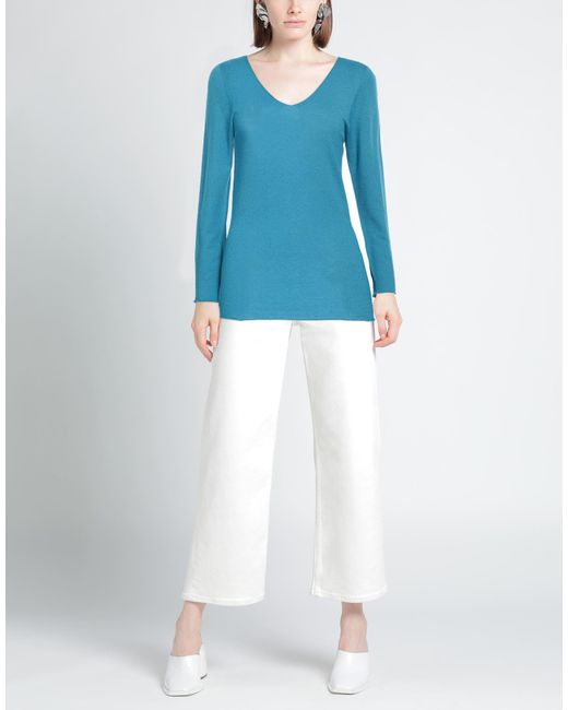 120% Lino Blue Pullover