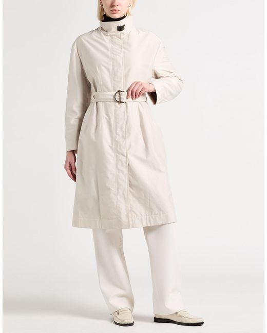 Moorer Natural Overcoat & Trench Coat