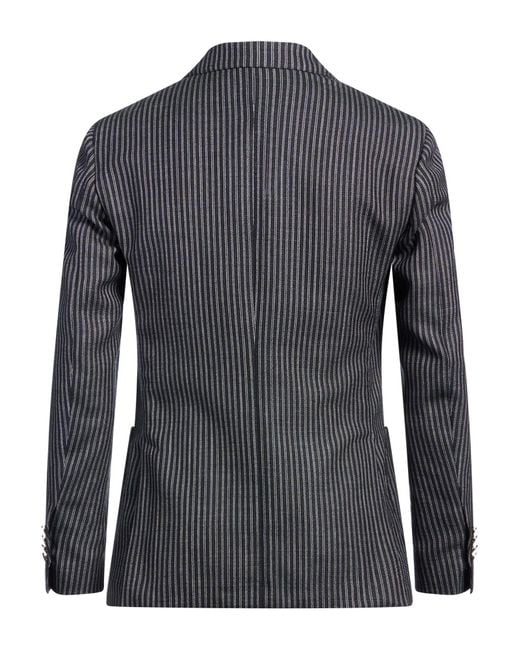 Lardini Blue Blazer for men