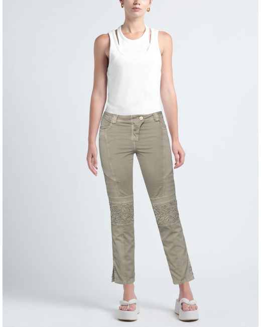 ELISA CAVALETTI by DANIELA DALLAVALLE Gray Trouser