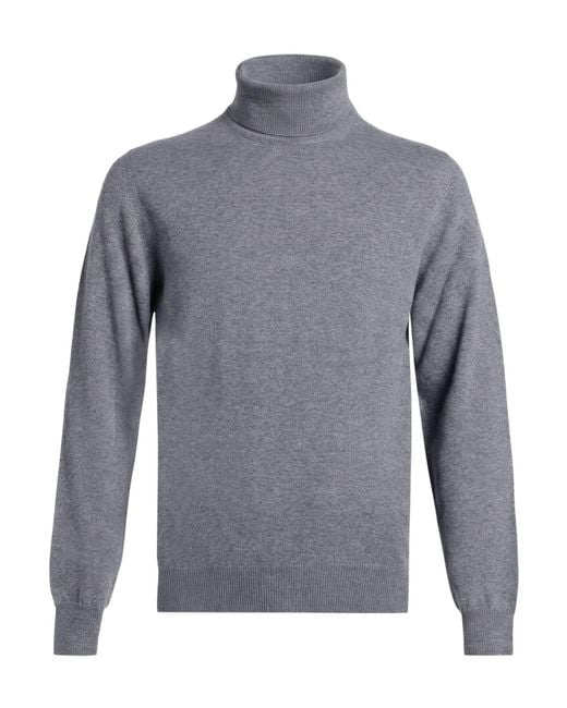 Fedeli Gray Turtleneck for men