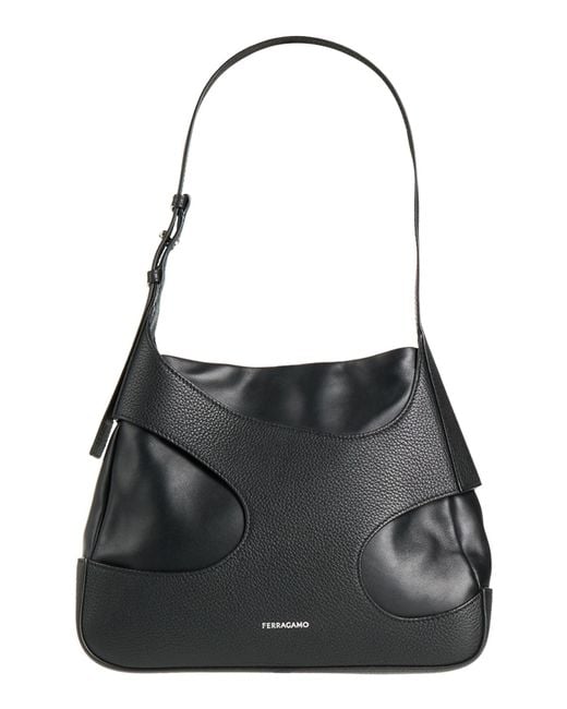 Ferragamo Black Handbag Calfskin