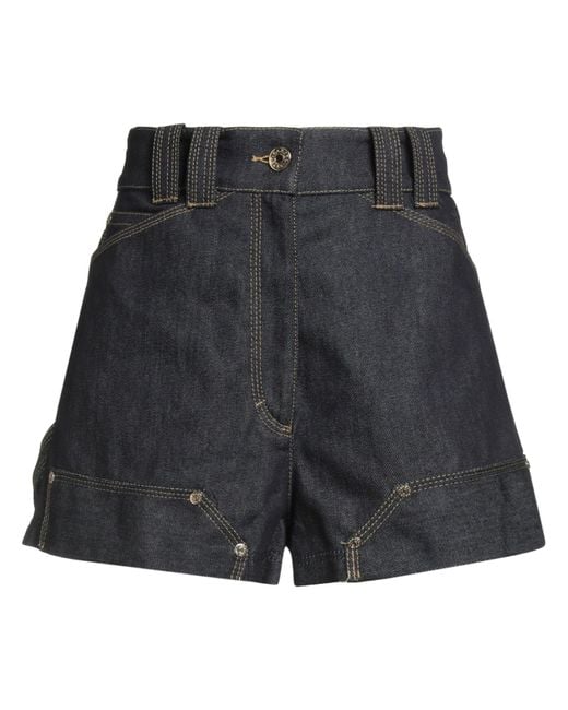 Sandro Gray Denim Shorts