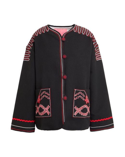 TAIEUR Black Jacket