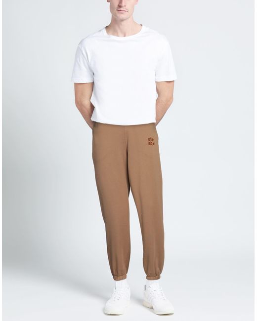 AFTER LABEL Natural Camel Pants Cotton for men