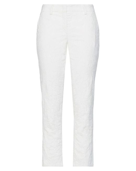 Siviglia White Pants Cotton, Elastane