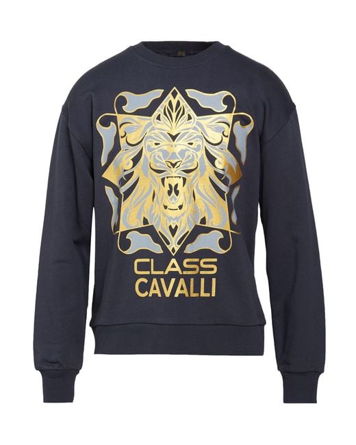 Sudadera Roberto Cavalli de hombre de color Blue