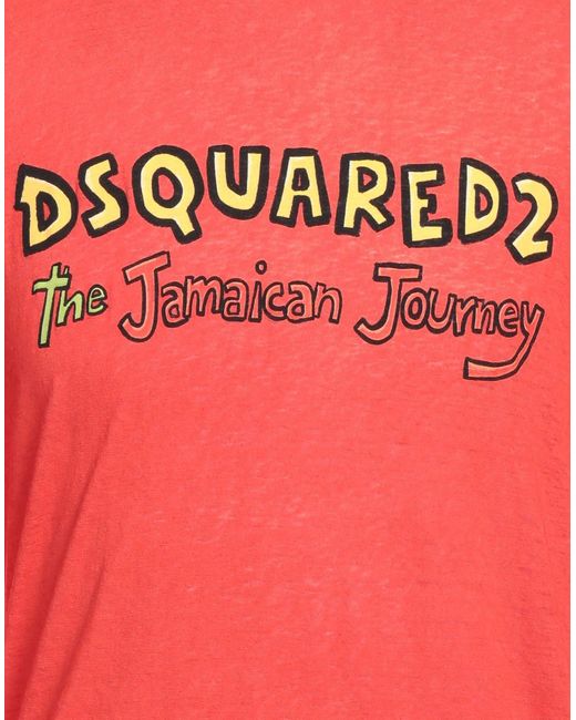 DSquared² Pink T-shirt for men