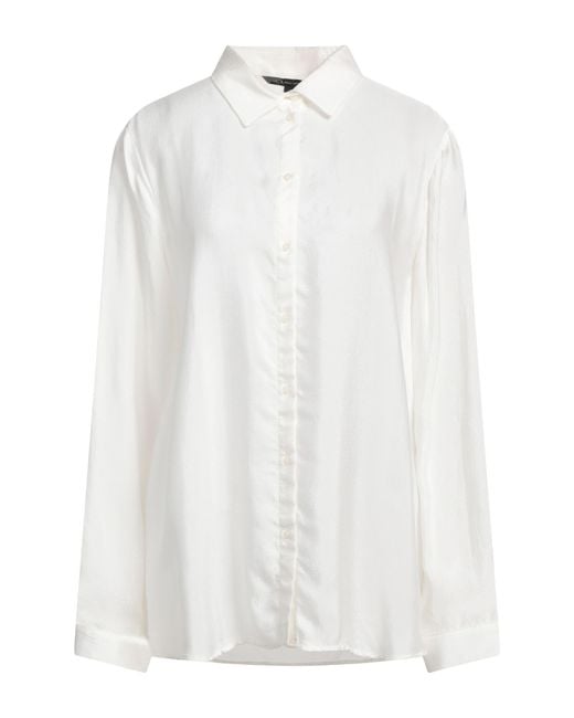 ARMANI EXCHANGE White Shirt Viscose