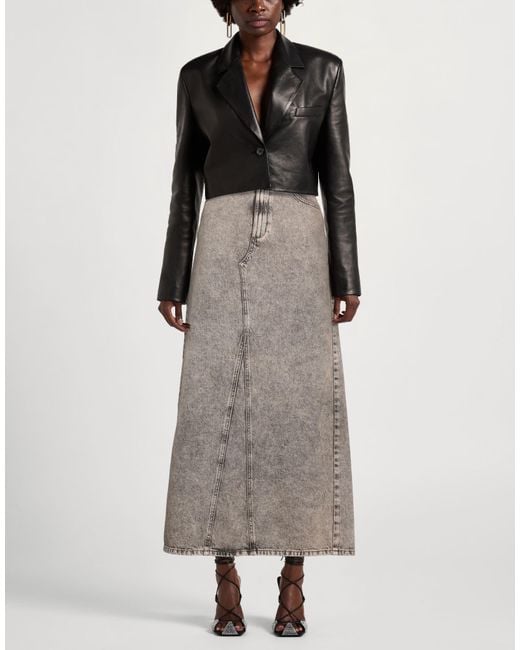 Gestuz Gray Denim Skirts