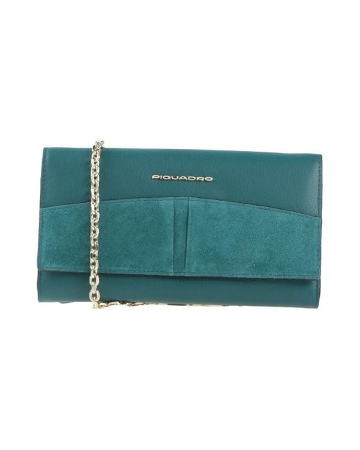 Piquadro Green Portemonnaie mit Tragriemen