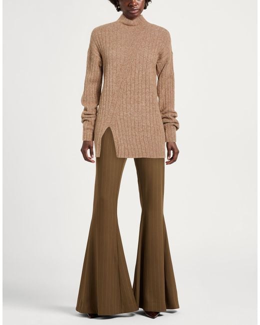 Alpha Studio Brown Turtlenecks