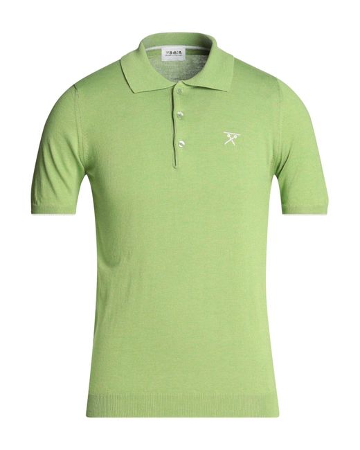 Berna Green Polo Shirt for men