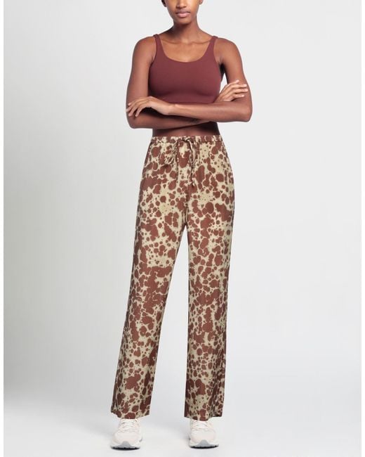 Nanushka Natural Pants Cupro