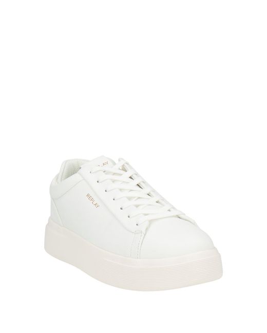 Replay White Sneakers for men