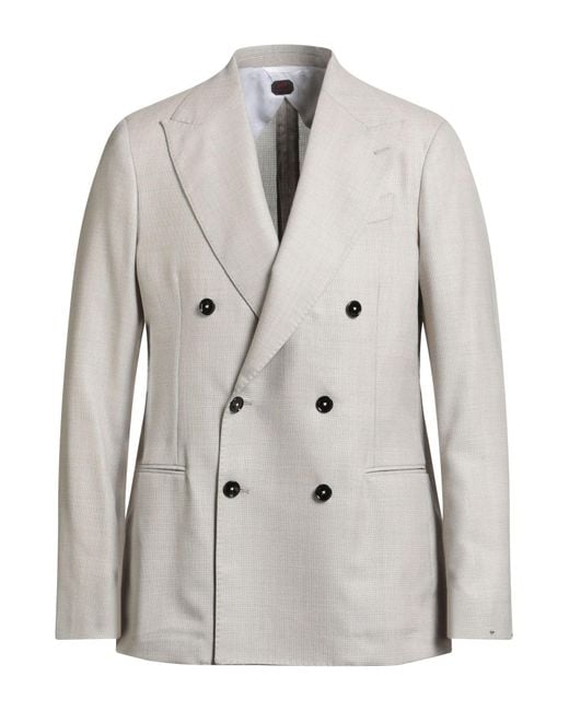 Mp Massimo Piombo Blazer in White für Herren