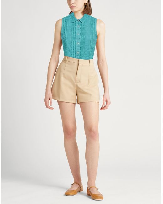 120% Lino Blue Shirt