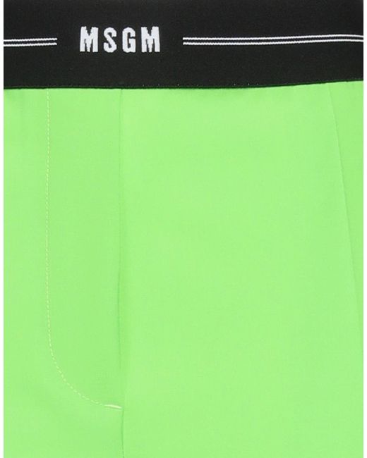 MSGM Green Trouser
